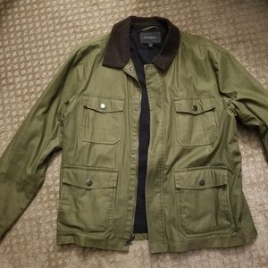 Mens banana republic canvas jacket